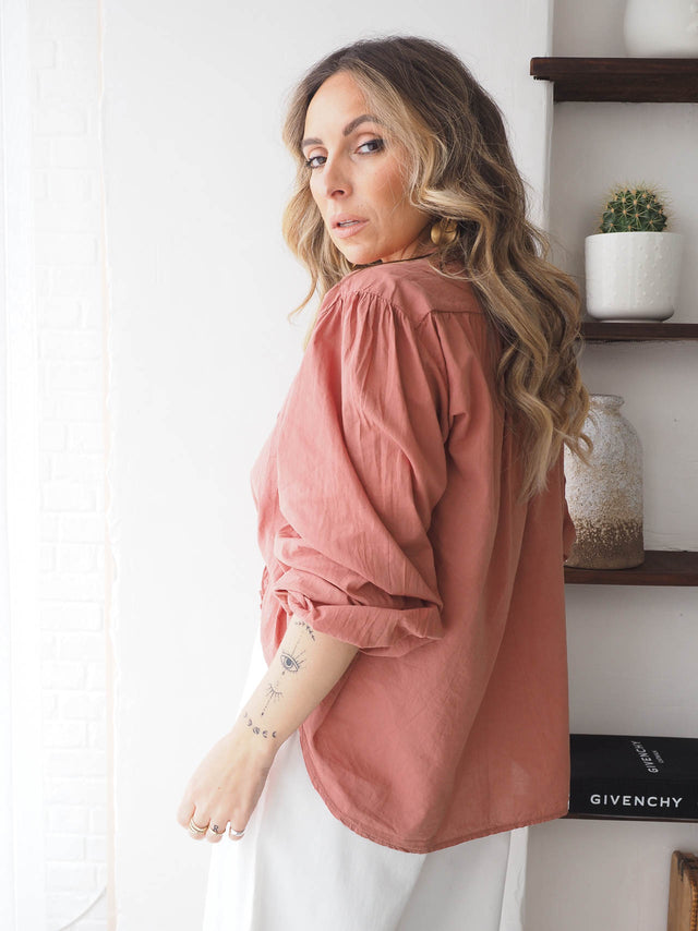 Blusa Básica Com Folho