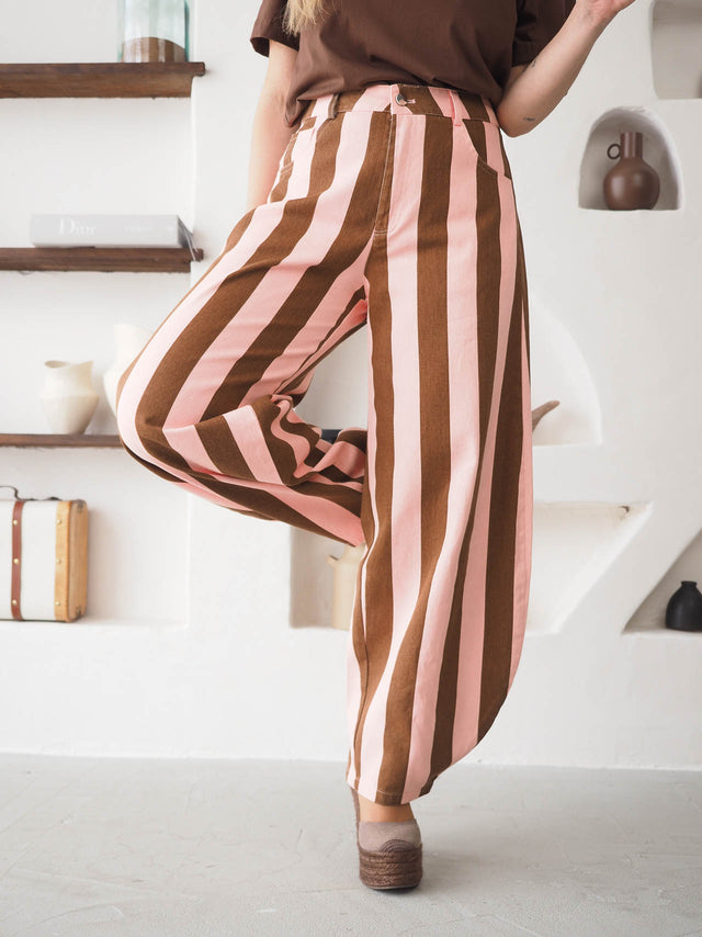 Striped Jeans