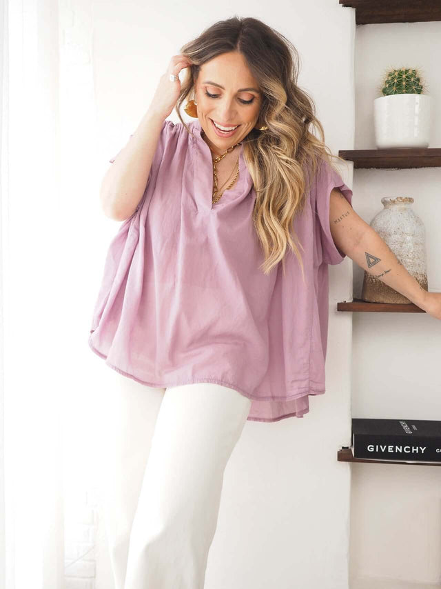Blusa Básica Manga Larga