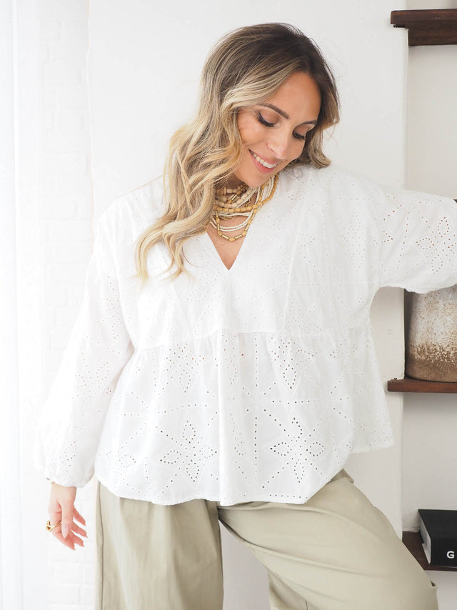 Blusa Bordada