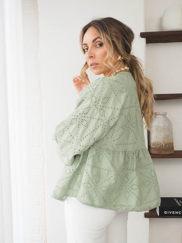 Blusa Bordada