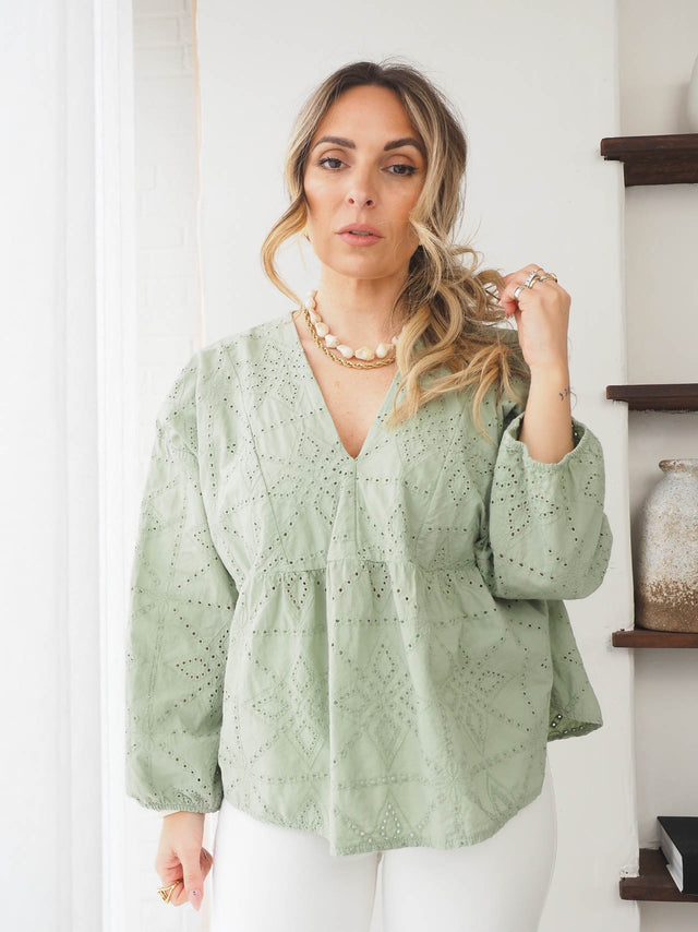 Blusa Bordada