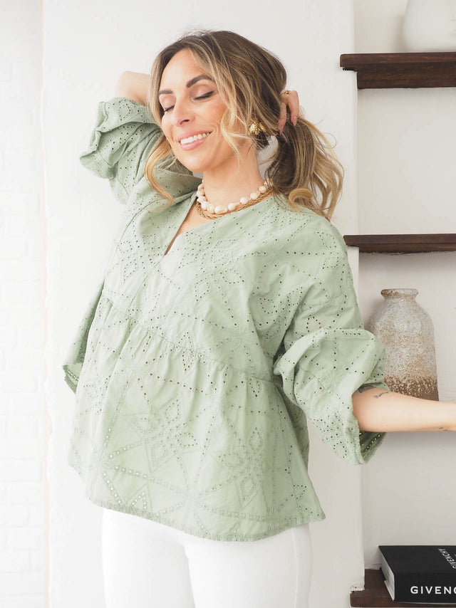 Blusa Bordada
