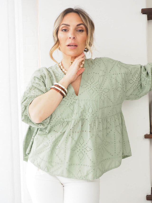 Blusa Bordada