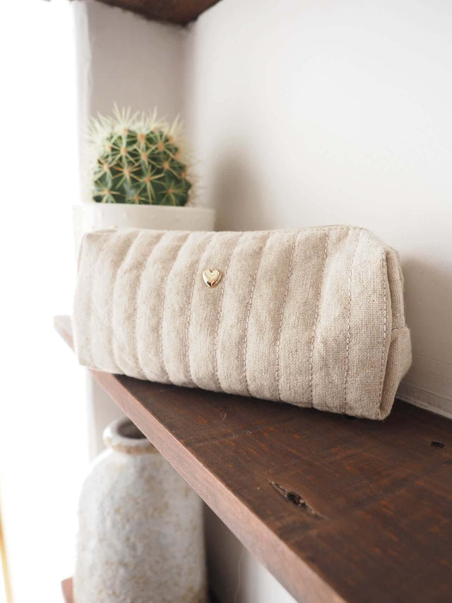 Trousse de Toilette Basique Cœur