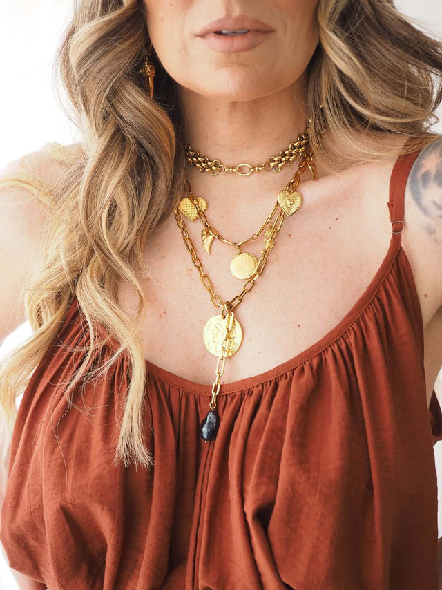 Choker en grosse maille