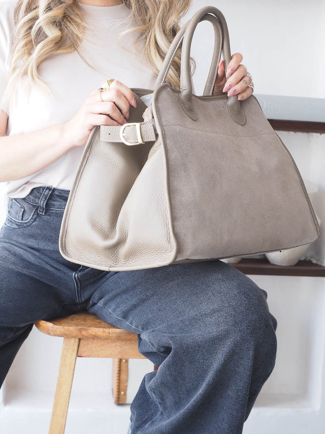 Tote Bag em Pele
