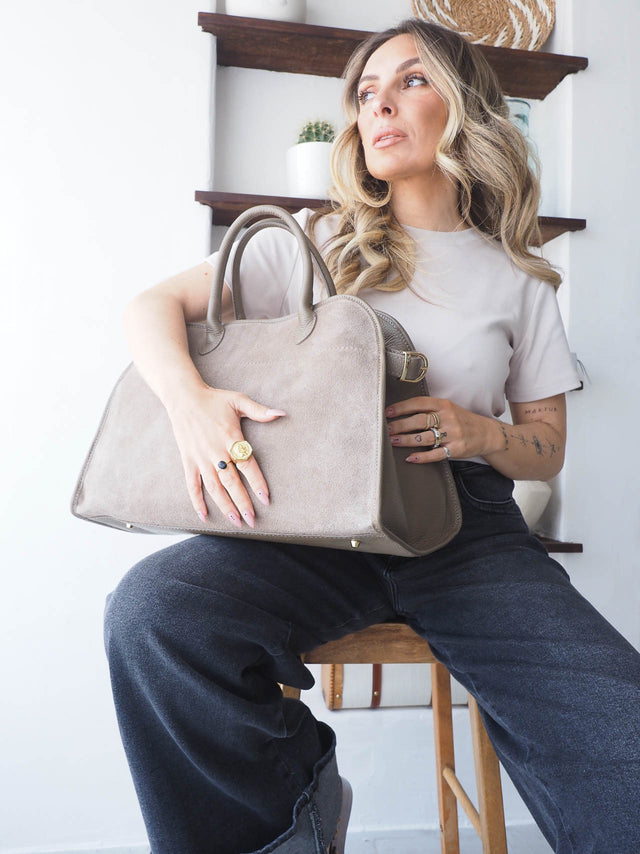 Tote Bag em Pele