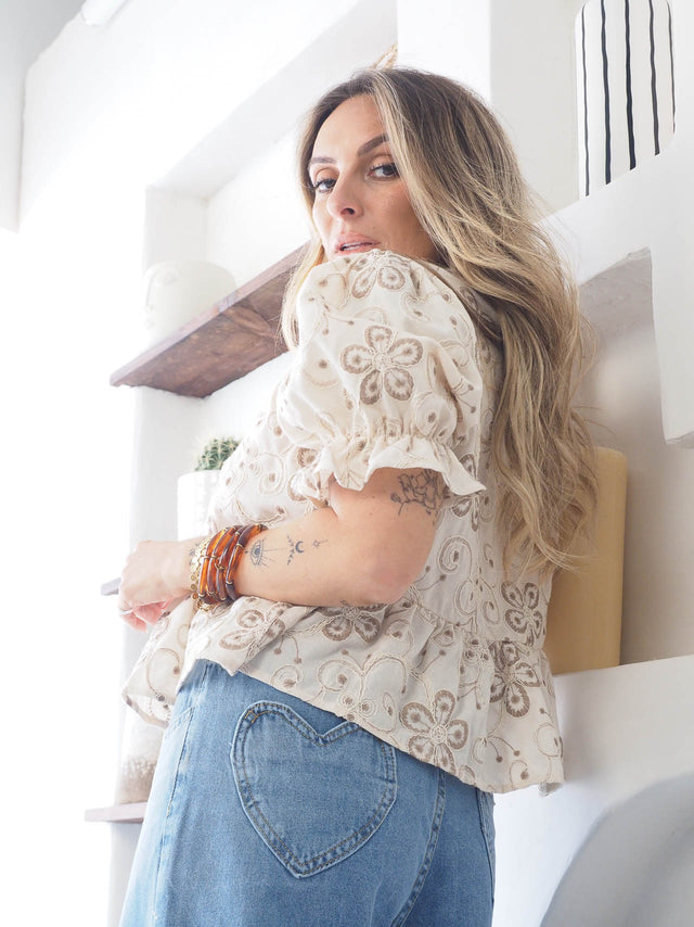 Blusa Bordada