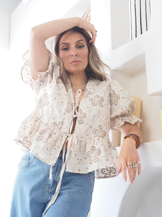 Blusa Bordada