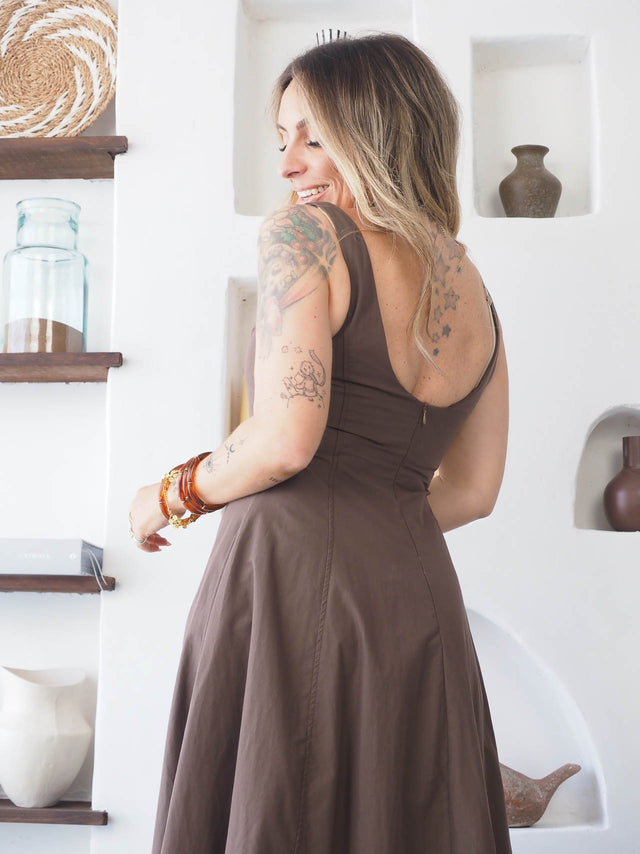 Long Strappy Dress