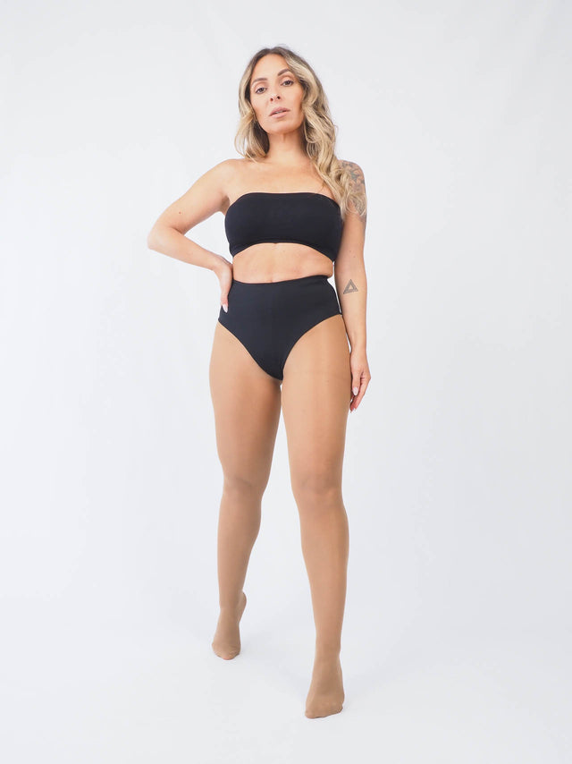 Cueca Cintura Alta Microfibras