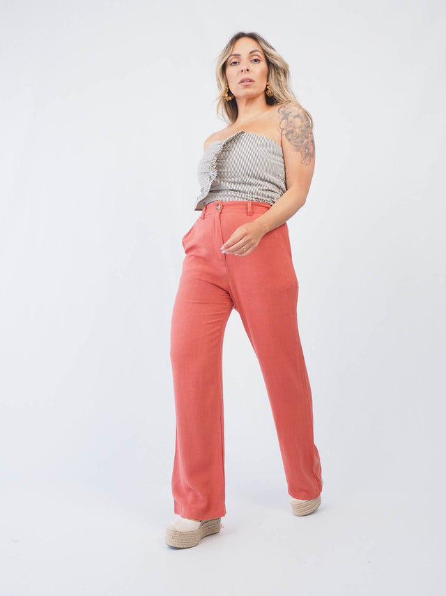 Pantalon coupe fluide