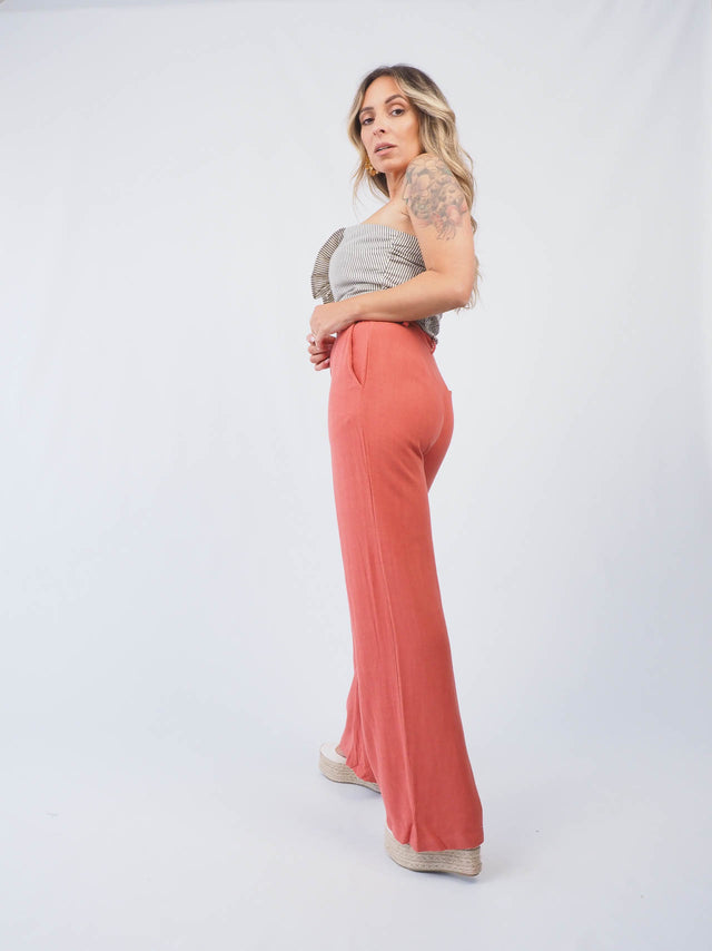 Pantalon coupe fluide