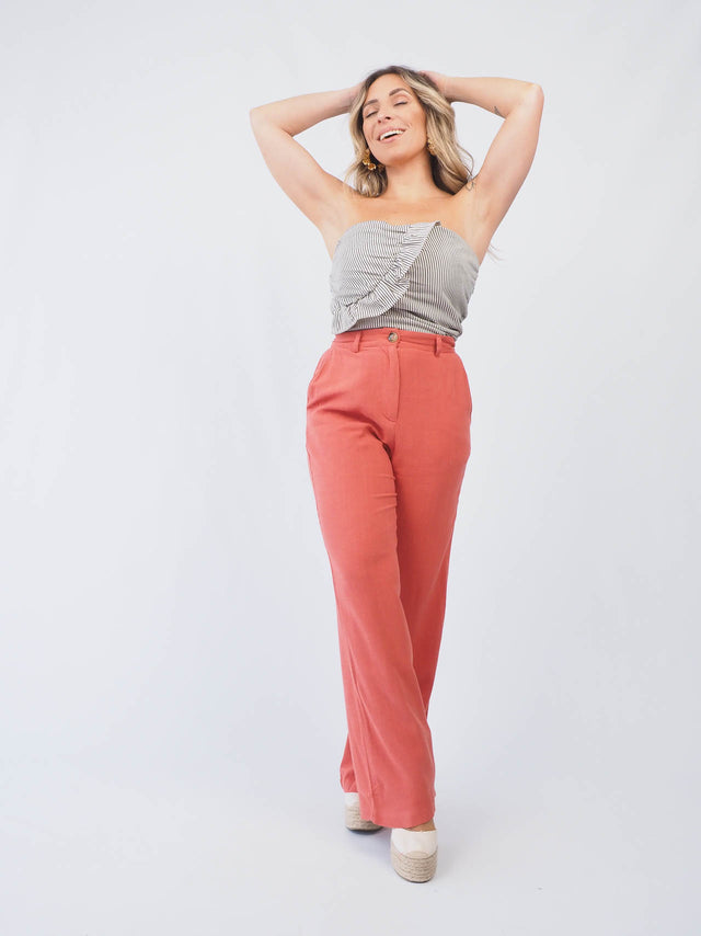 Pantalon coupe fluide