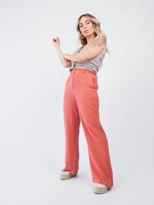 Pantalon coupe fluide