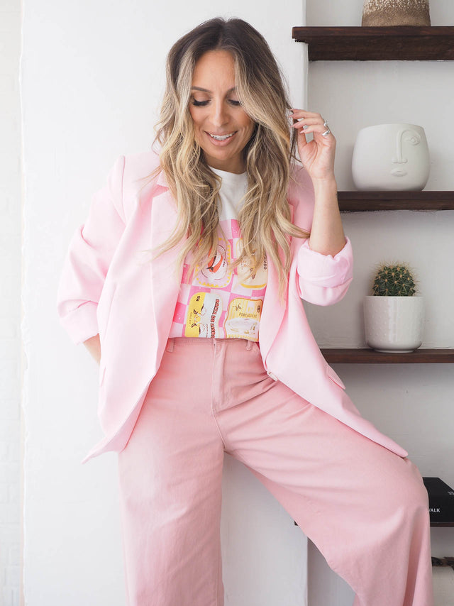 Basic Straight Cut Blazer