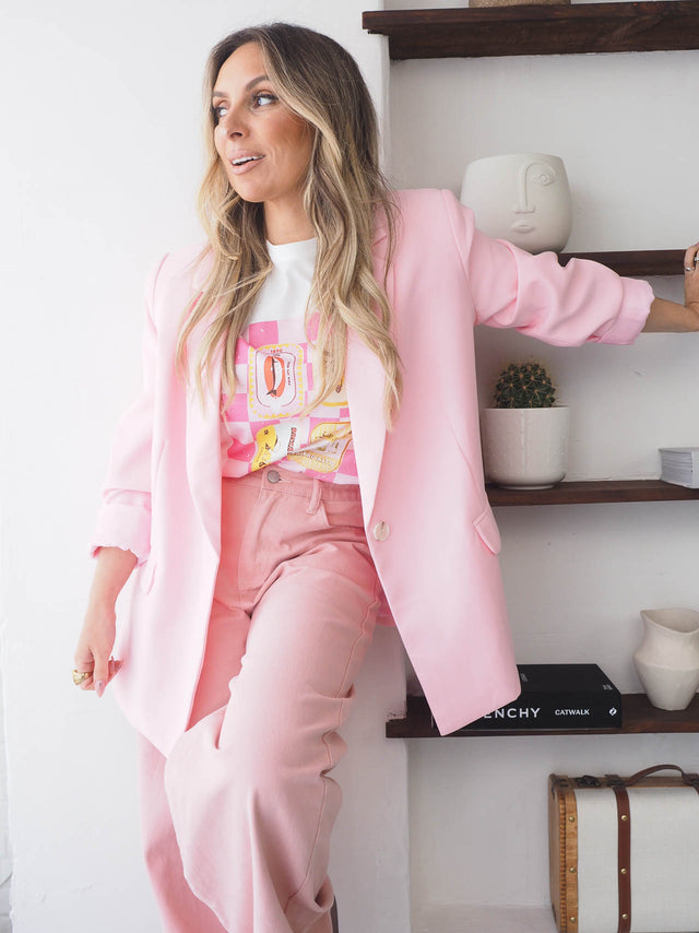 Basic Straight Cut Blazer