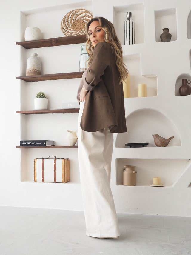 Blazer Corte Reto