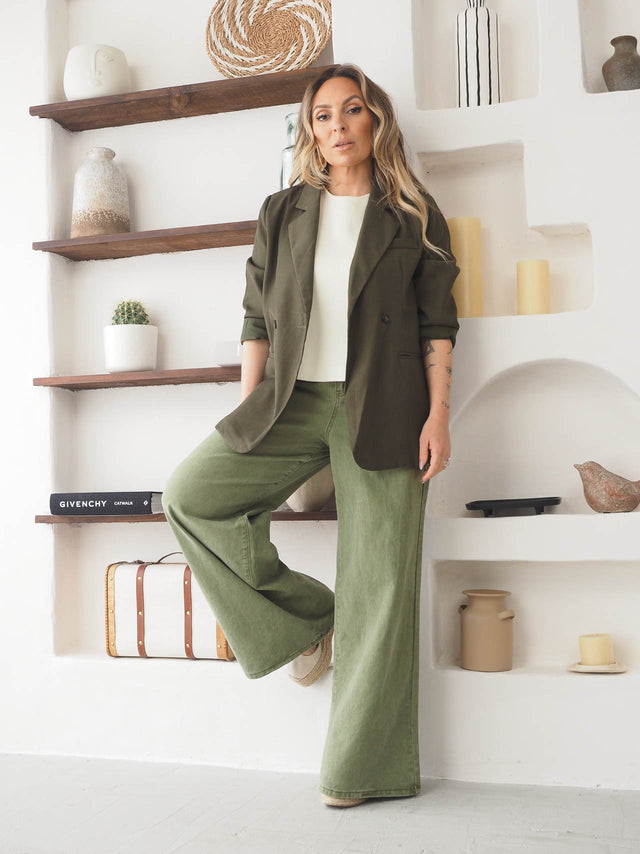 Blazer Corte Reto