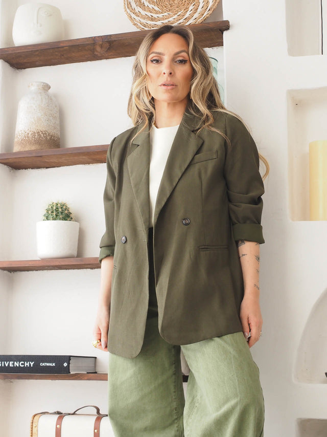 Blazer Corte Reto