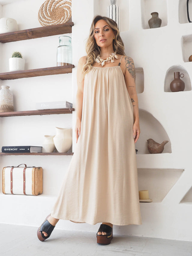 Long Strappy Dress