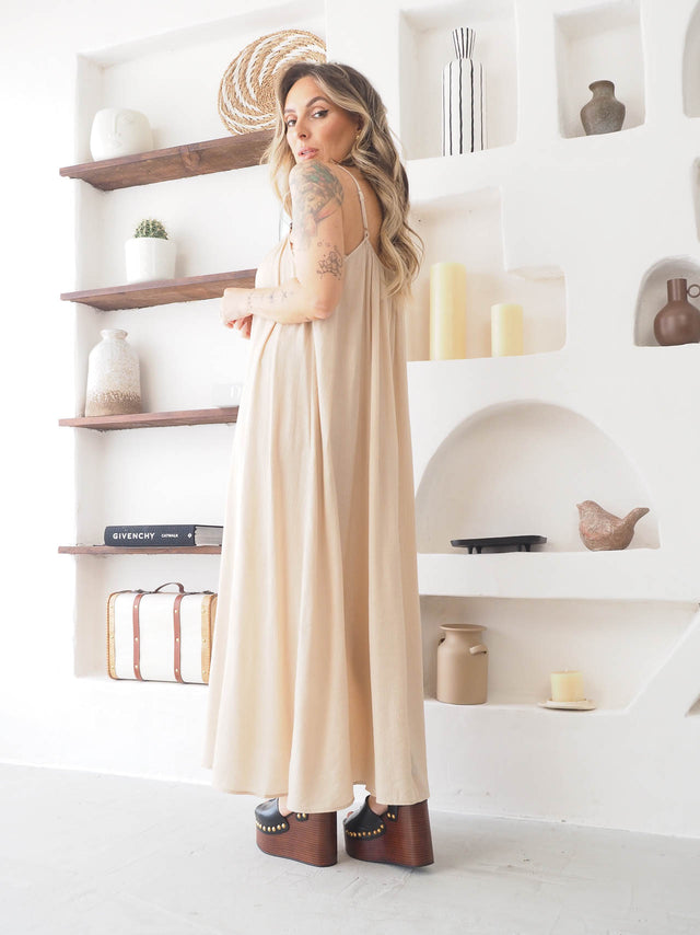 Long Strappy Dress