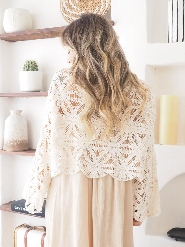 Camisola em Crochet