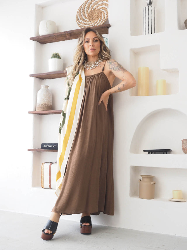 Long Strappy Dress