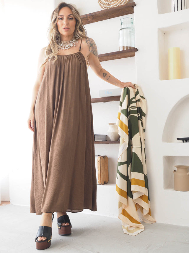 Long Strappy Dress