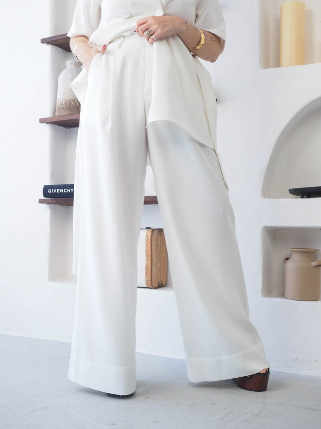 Pleated Trousers