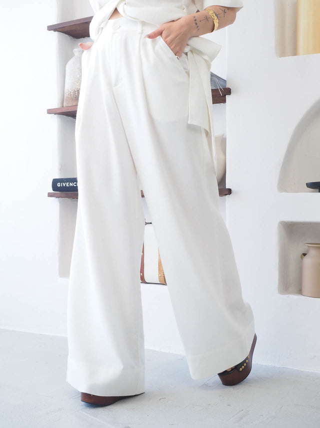Pleated Trousers