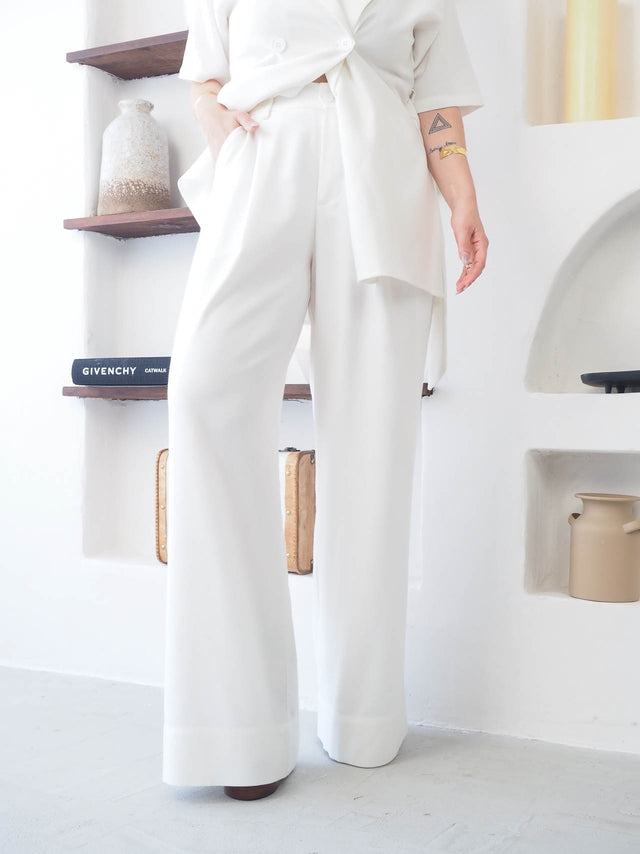 Pleated Trousers