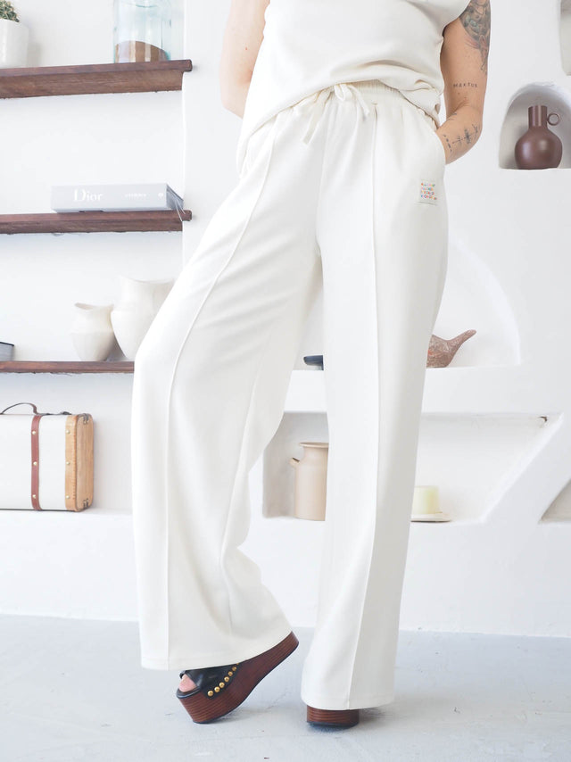 Wide Plush Trousers