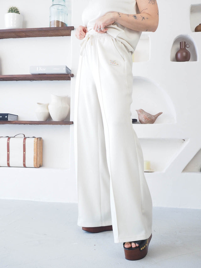Wide Plush Trousers