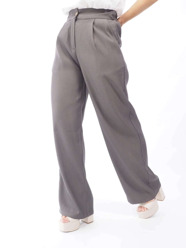 WIDE PANTS WITH CUPS