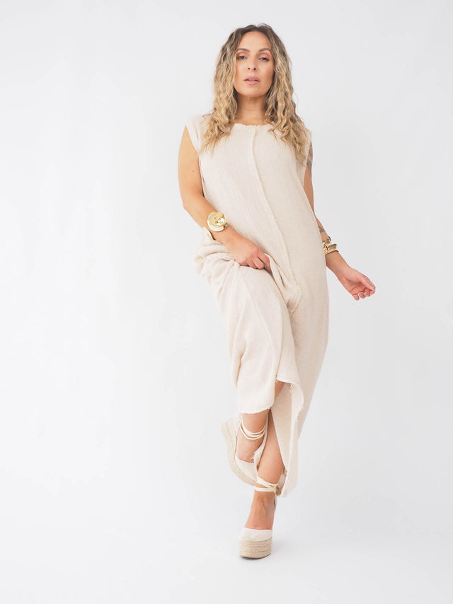 Cotton Sleeveless Dress