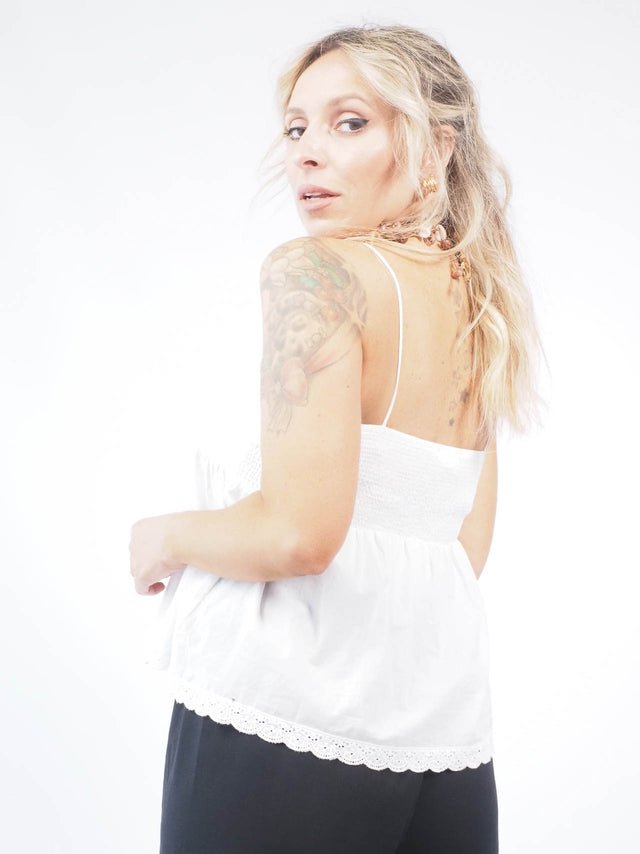 Top sofisticado e exclusivo com design charmoso