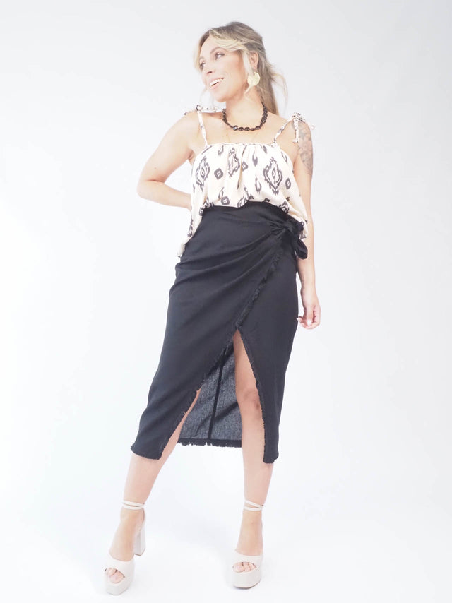 MIDI SKIRT TRESPASS