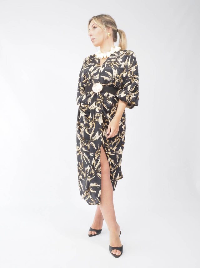 ROBE MIDI IMPRIMÉE