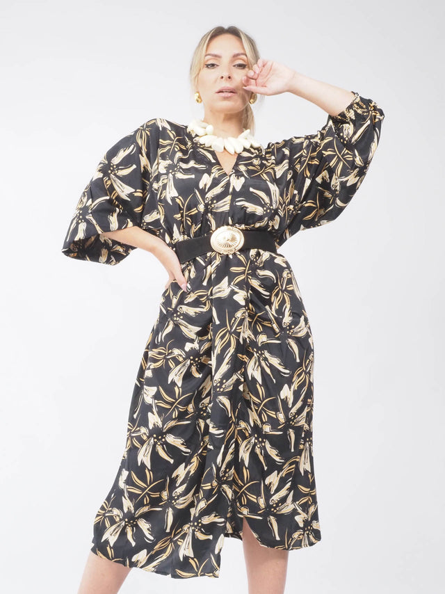 ROBE MIDI IMPRIMÉE
