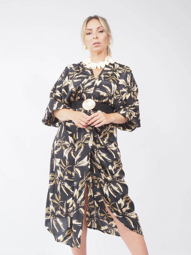 ROBE MIDI IMPRIMÉE