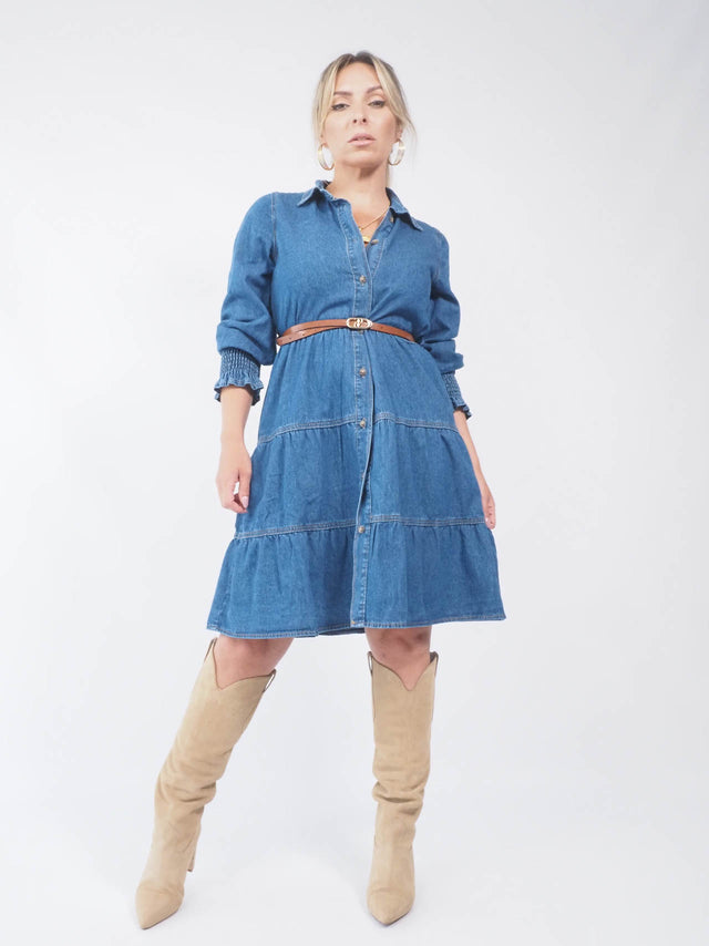 VESTIDO DE GANGA