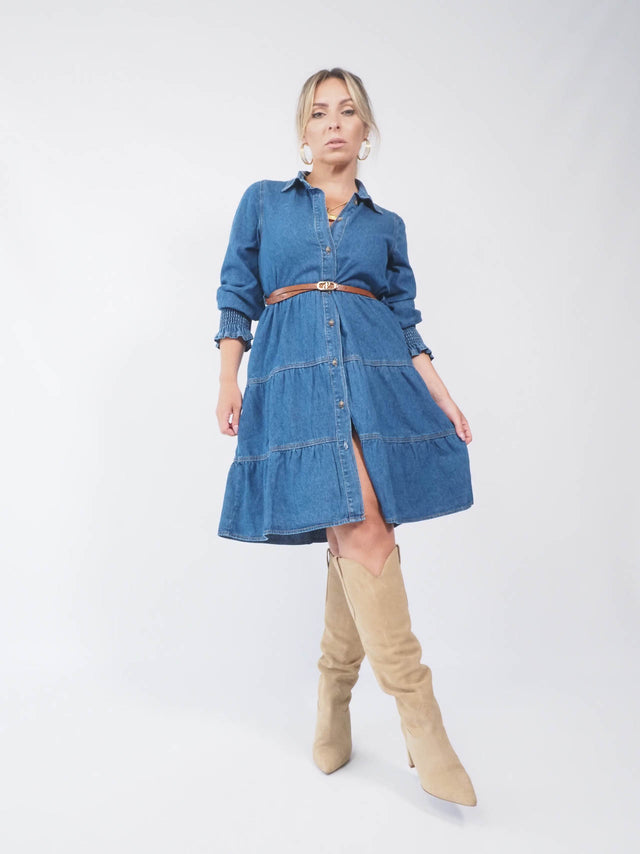 VESTIDO DE GANGA