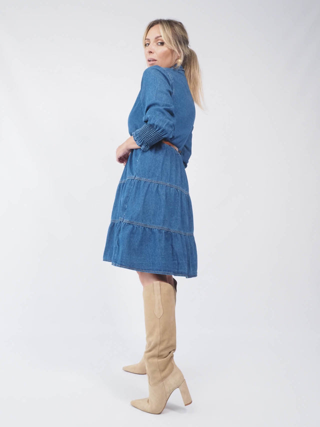 VESTIDO DE GANGA