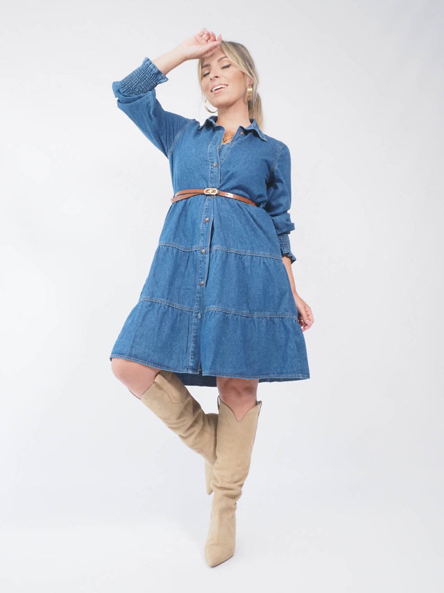 VESTIDO DE GANGA