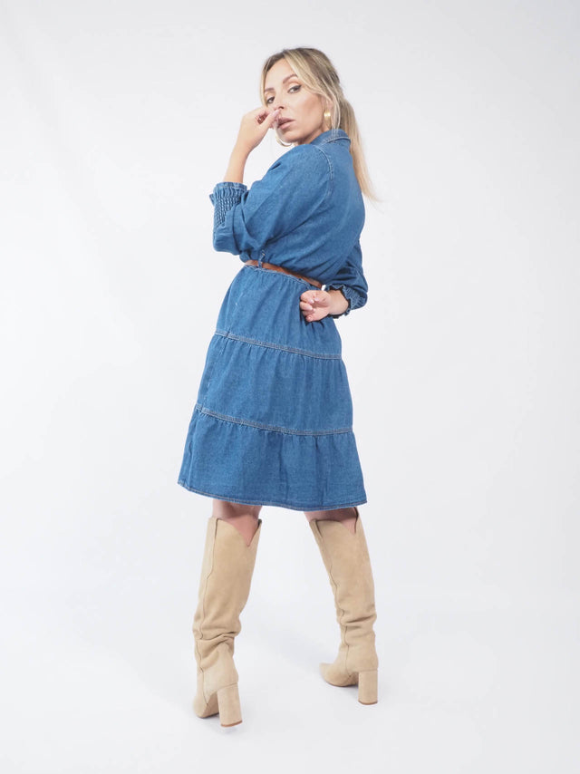 VESTIDO DE GANGA