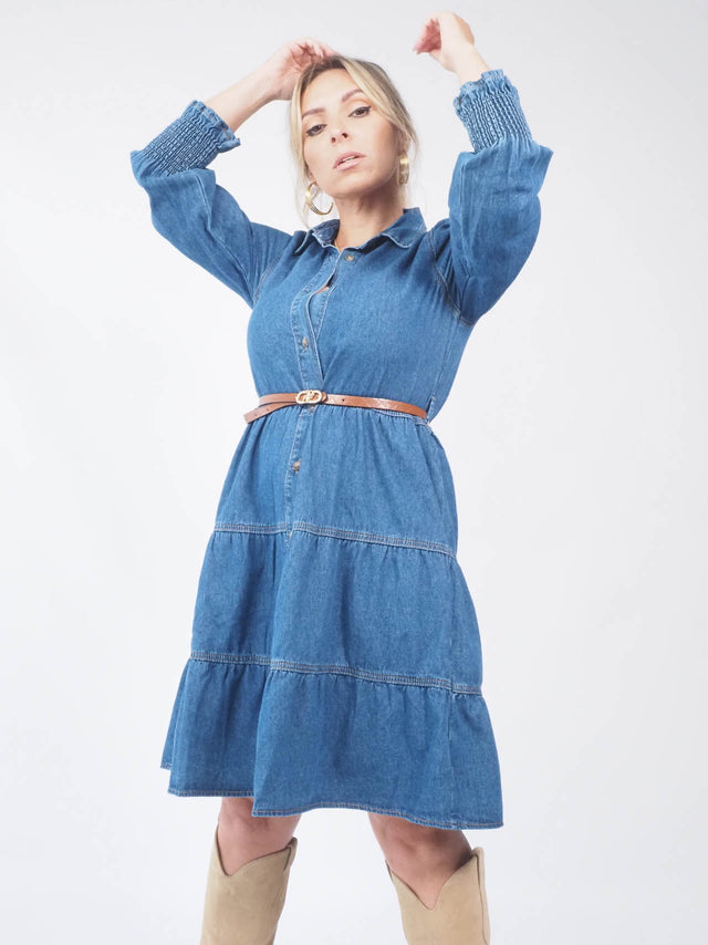 VESTIDO DE GANGA