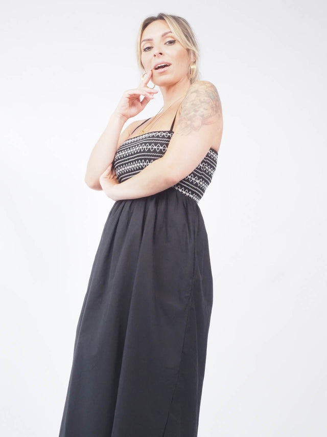 ROBE MIDI BRODÉE