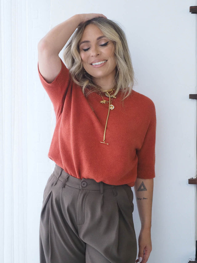 Short Sleeve Knit Shirt